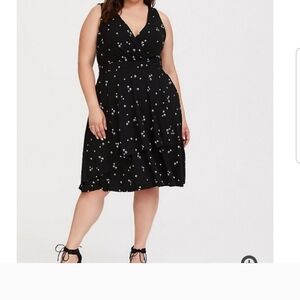 NWT TORRID HEART PRINT DRESS 3X